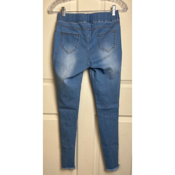 Jvini Embroidered Rose Jeggings - Picture 5 of 10